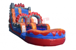 18' Lava Surge Water Slide