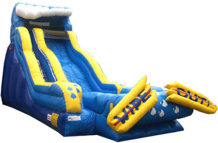 19' Wipeout Water Slide